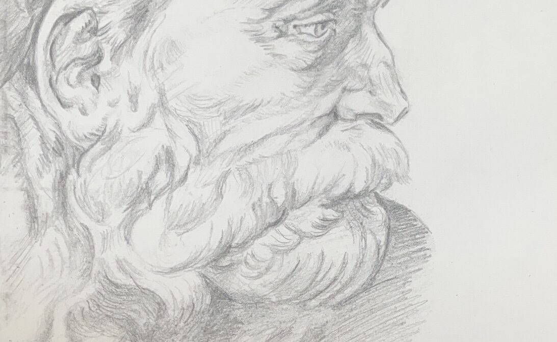 Studying the Masters- Pencil Sketch